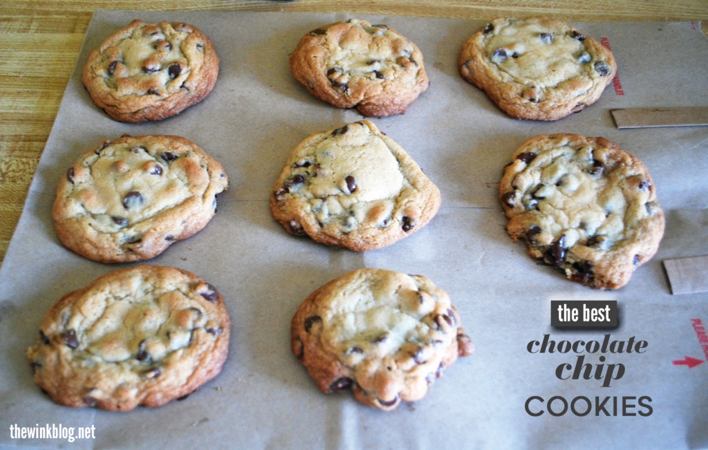 the best choco chip cookies